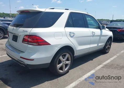 2016 Mercedes-Benz Gle 350 4Matic из США, поврежденный, VIN 4JGDA5HB4GA791778